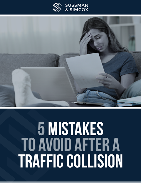 5 Mistakes to Avoid After a Traffic Collision